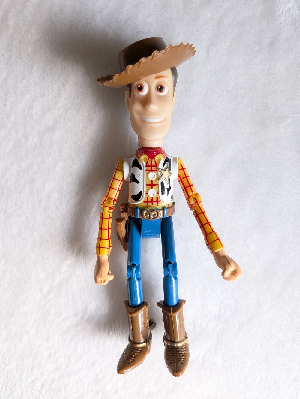 1995 Disney Thinkway Quick Draw Woody Figurine
